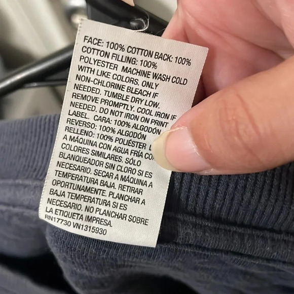 Women's Quilted Crew Sweatshirt - All in Motion Slate XS, Grey - Picture 5 of 6